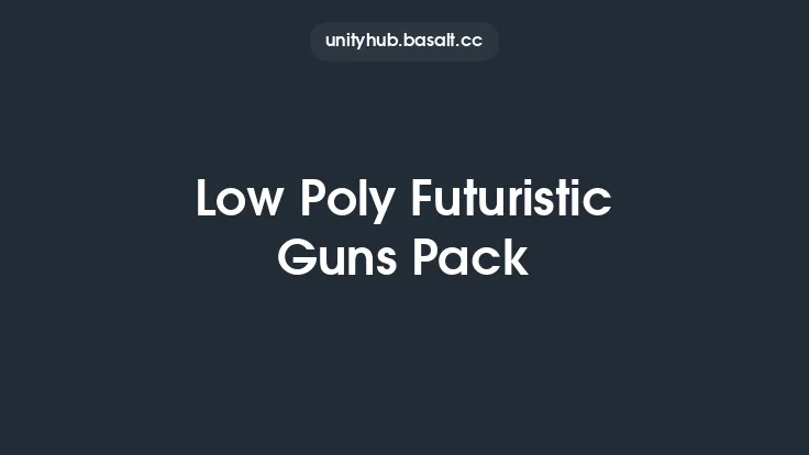 Low Poly Futuristic Guns Pack Thumbnail