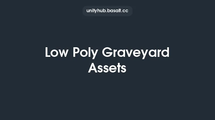 Low Poly Graveyard Assets Thumbnail