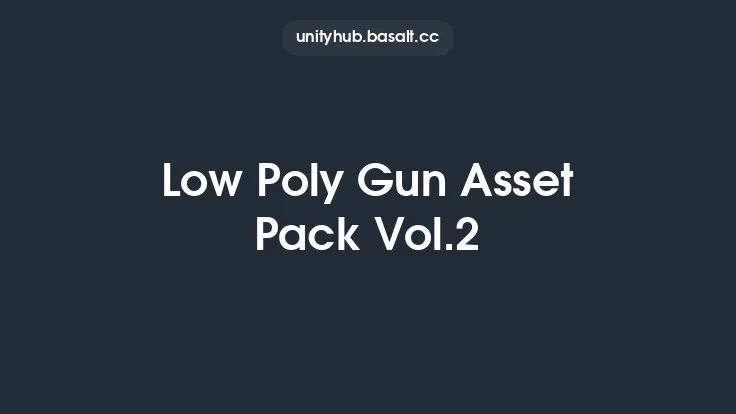 Low Poly Gun Asset Pack Vol.2 Thumbnail