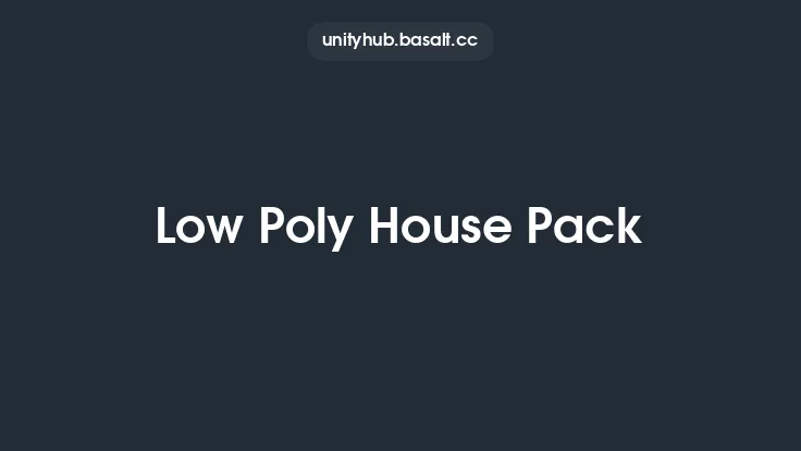 Low Poly House Pack Thumbnail