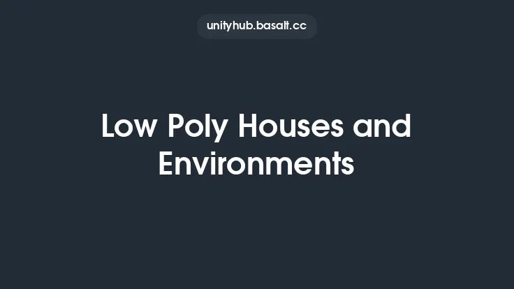 Low Poly Houses and Environments Thumbnail