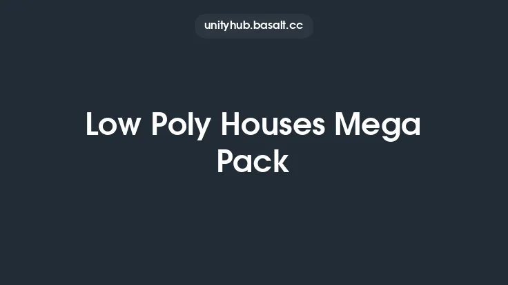 Low Poly Houses Mega Pack Thumbnail