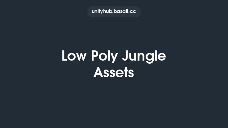 Low Poly Jungle Assets Thumbnail