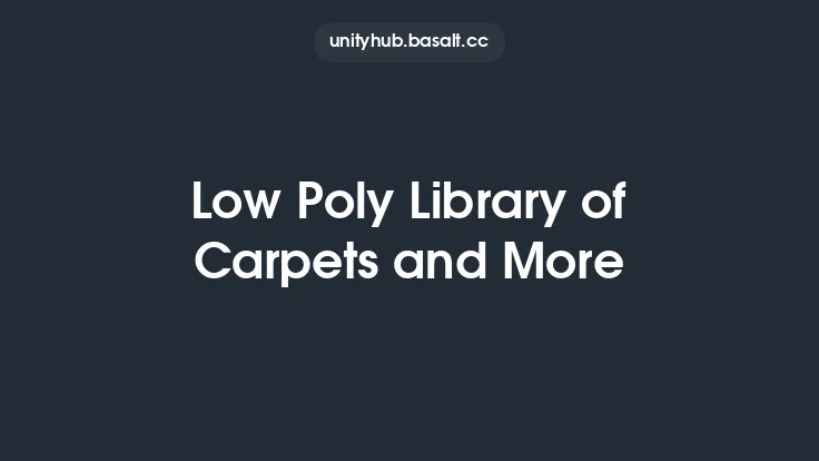 Low Poly Library of Carpets and More Thumbnail