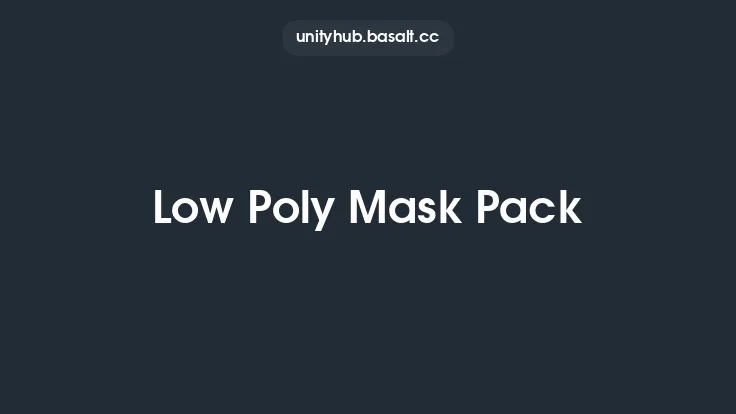 Low Poly Mask Pack Thumbnail
