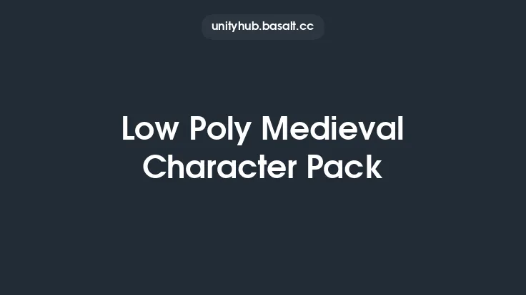 Low Poly Medieval Character Pack Thumbnail