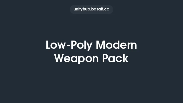 Low-Poly Modern Weapon Pack Thumbnail