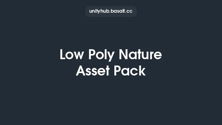 Low Poly Nature Asset Pack Thumbnail