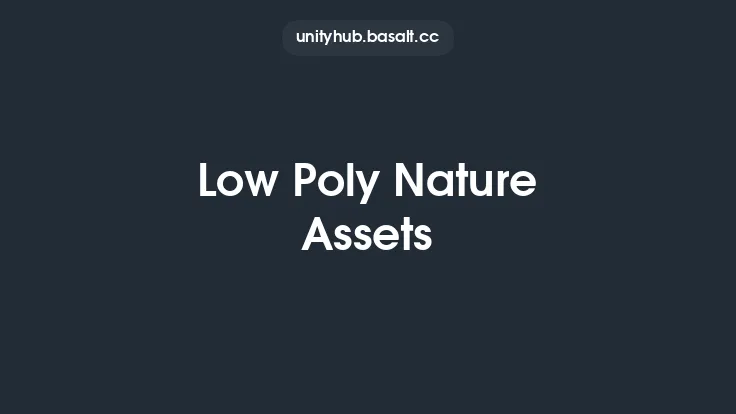 Low Poly Nature Assets Thumbnail