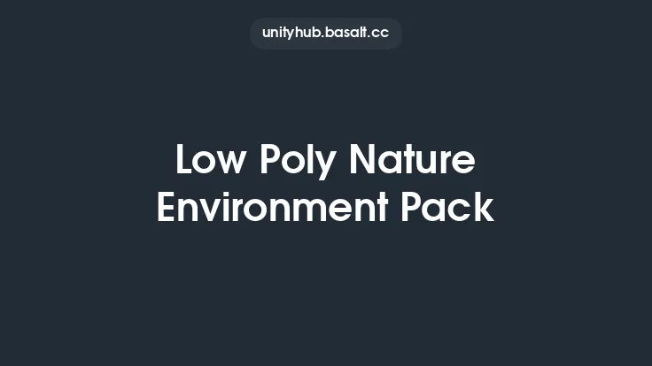 Low Poly Nature Environment Pack Thumbnail