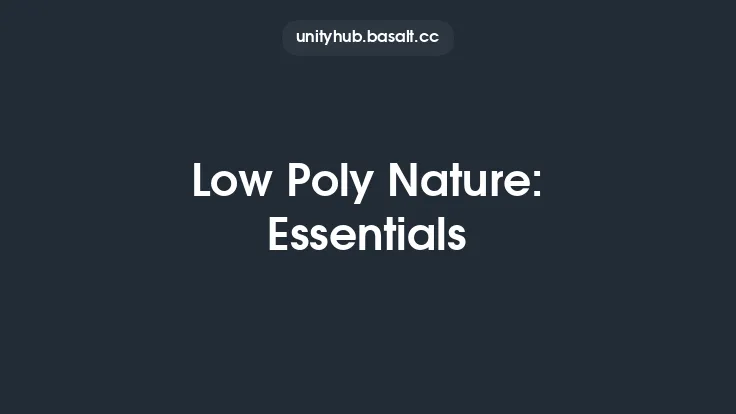 Low Poly Nature: Essentials Thumbnail