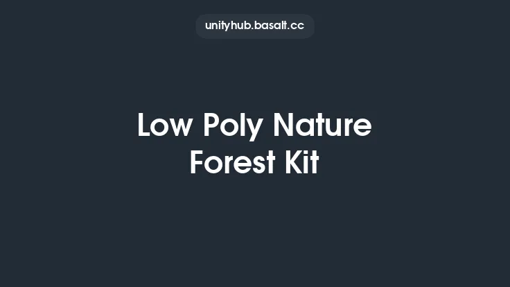 Low Poly Nature Forest Kit Thumbnail