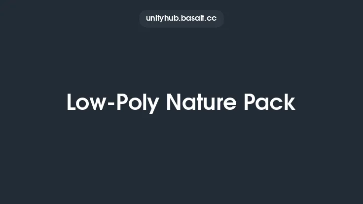 Low-Poly Nature Pack Thumbnail