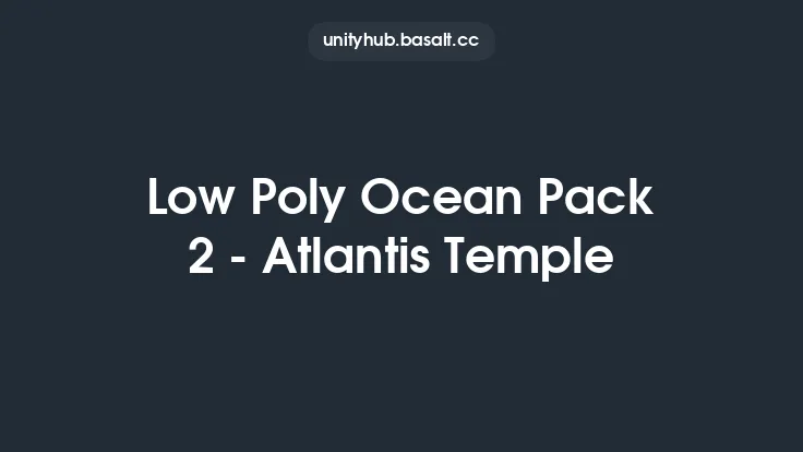 Low Poly Ocean Pack 2 - Atlantis Temple Thumbnail
