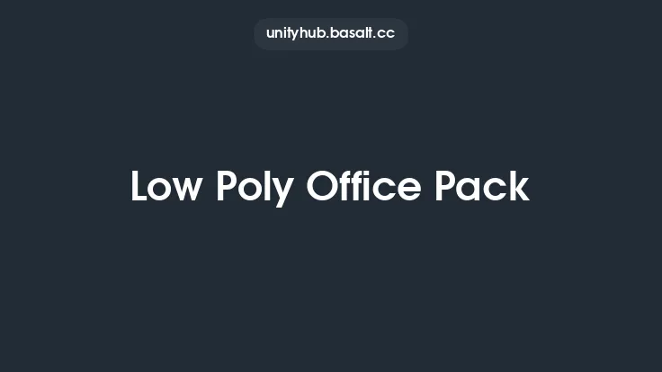 Low Poly Office Pack Thumbnail