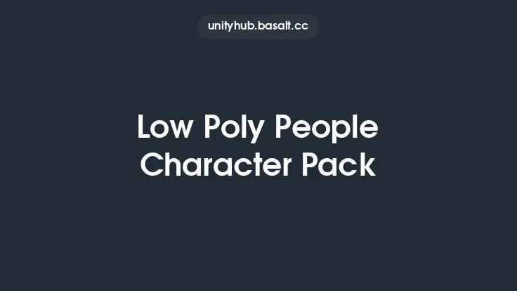 Low Poly People Character Pack Thumbnail