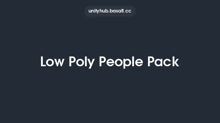 Low Poly People Pack Thumbnail