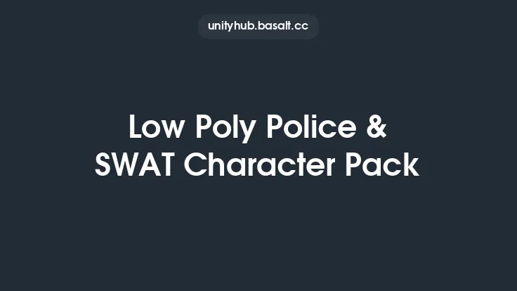 Low Poly Police & SWAT Character Pack Thumbnail