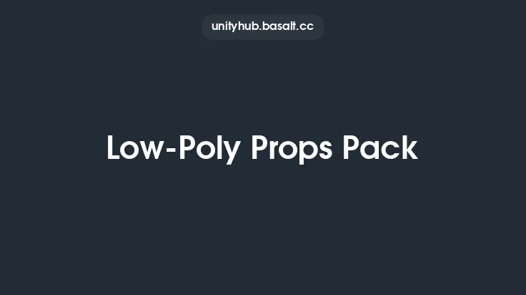 Low-Poly Props Pack Thumbnail