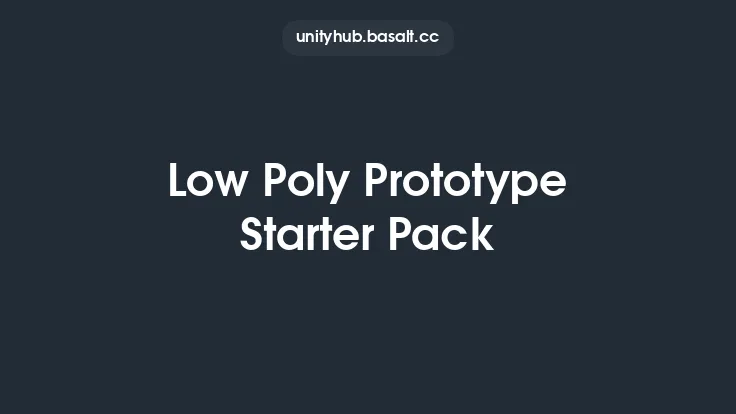 Low Poly Prototype Starter Pack Thumbnail