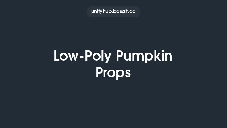 Low-Poly Pumpkin Props Thumbnail