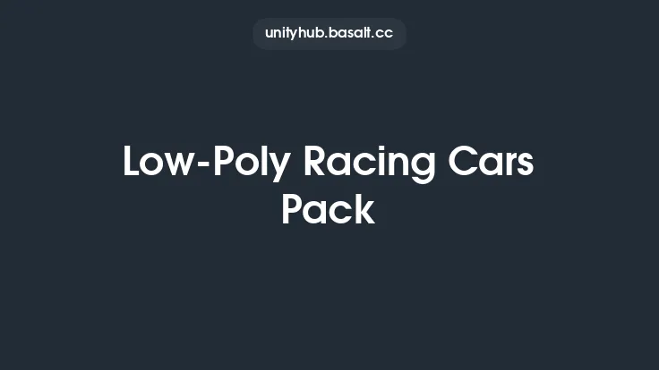 Low-Poly Racing Cars Pack Thumbnail