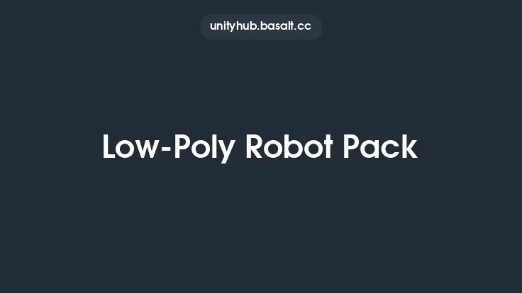 Low-Poly Robot Pack Thumbnail