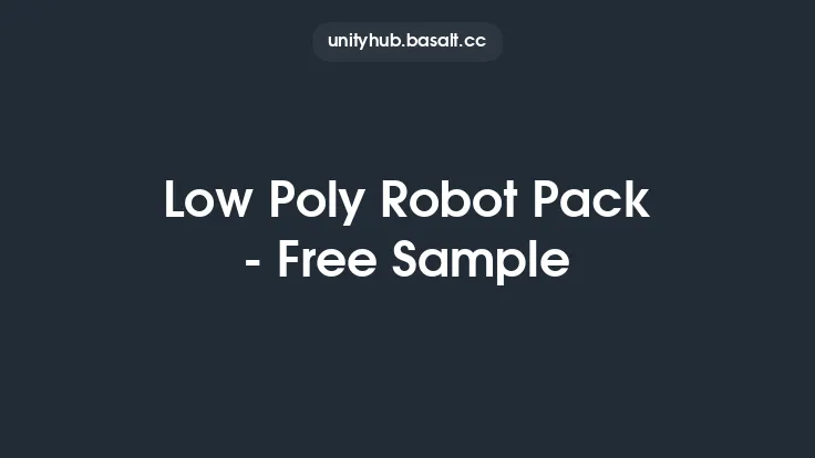 Low Poly Robot Pack - Free Sample Thumbnail