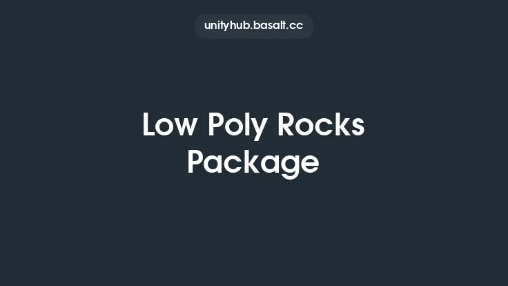 Low Poly Rocks Package Thumbnail