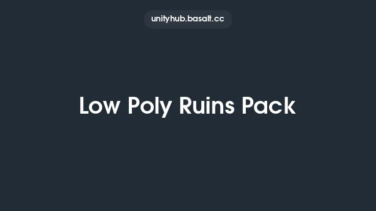 Low Poly Ruins Pack Thumbnail