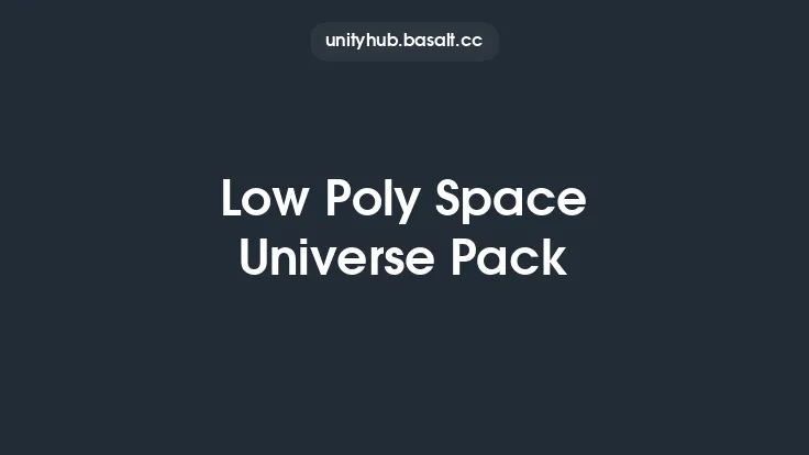 Low Poly Space Universe Pack Thumbnail