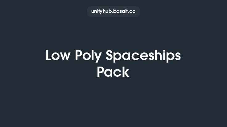 Low Poly Spaceships Pack Thumbnail