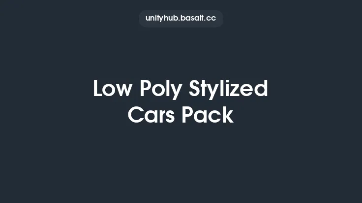 Low Poly Stylized Cars Pack Thumbnail
