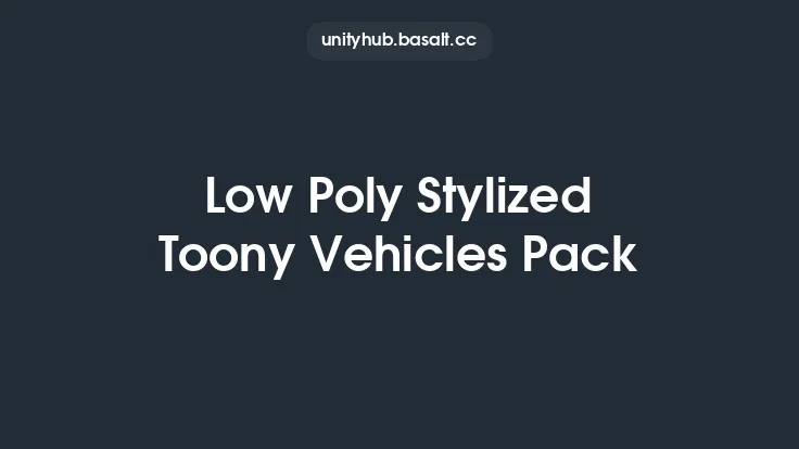 Low Poly Stylized Toony Vehicles Pack Thumbnail