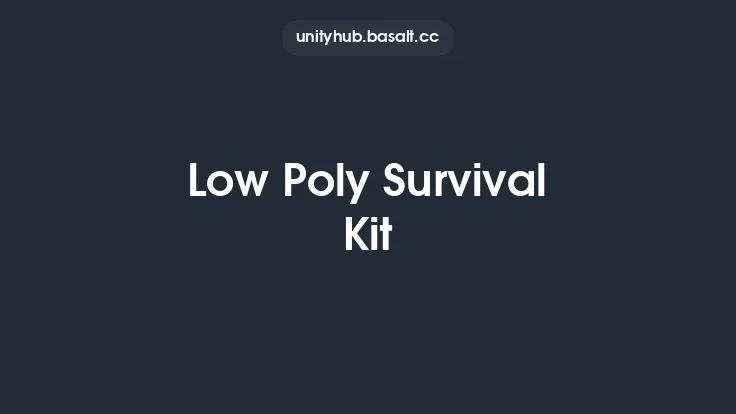 Low Poly Survival Kit Thumbnail
