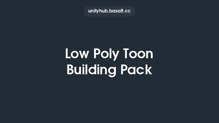 Low Poly Toon Building Pack Thumbnail
