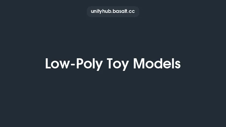 Low-Poly Toy Models Thumbnail