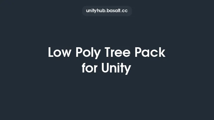 Low Poly Tree Pack for Unity Thumbnail