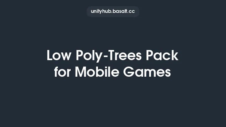 Low Poly-Trees Pack for Mobile Games Thumbnail