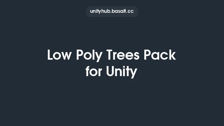 Low Poly Trees Pack for Unity Thumbnail