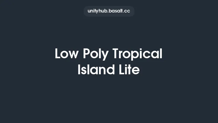 Low Poly Tropical Island Lite Thumbnail