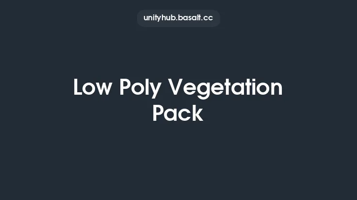 Low Poly Vegetation Pack Thumbnail