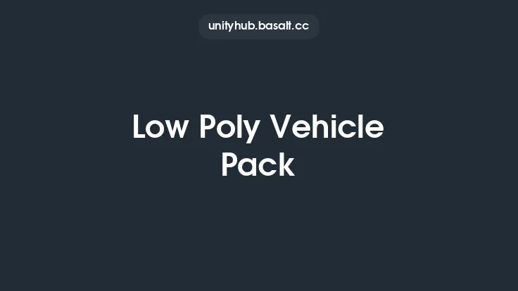 Low Poly Vehicle Pack Thumbnail
