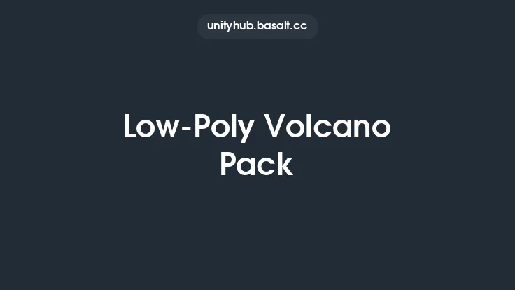 Low-Poly Volcano Pack Thumbnail