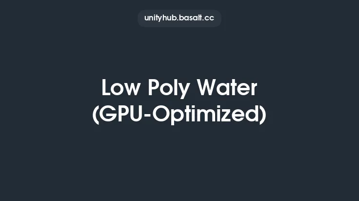 Low Poly Water (GPU-Optimized) Thumbnail