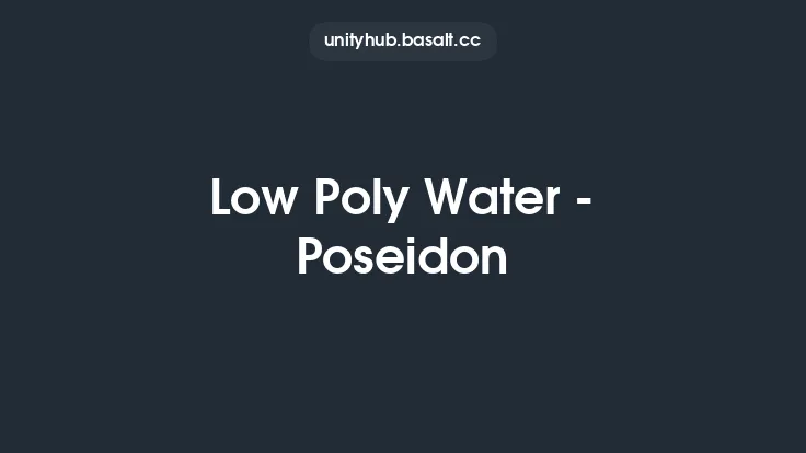Low Poly Water - Poseidon Thumbnail