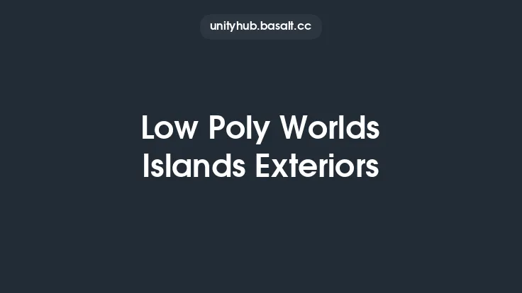 Low Poly Worlds Islands Exteriors Thumbnail