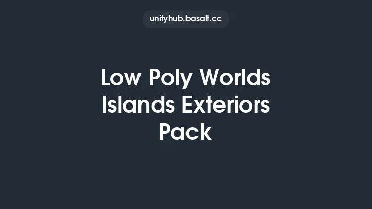 Low Poly Worlds Islands Exteriors Pack Thumbnail