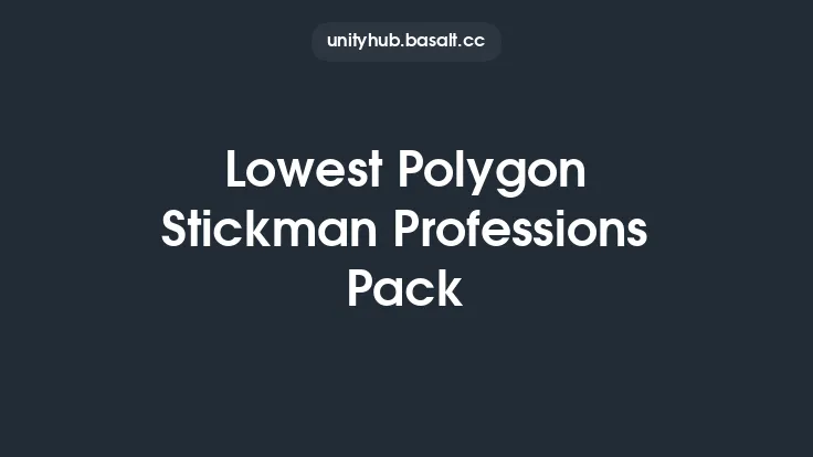 Lowest Polygon Stickman Professions Pack Thumbnail