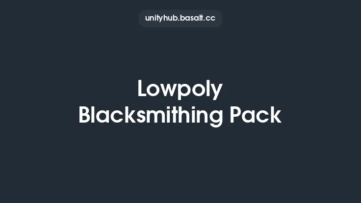 Lowpoly Blacksmithing Pack Thumbnail